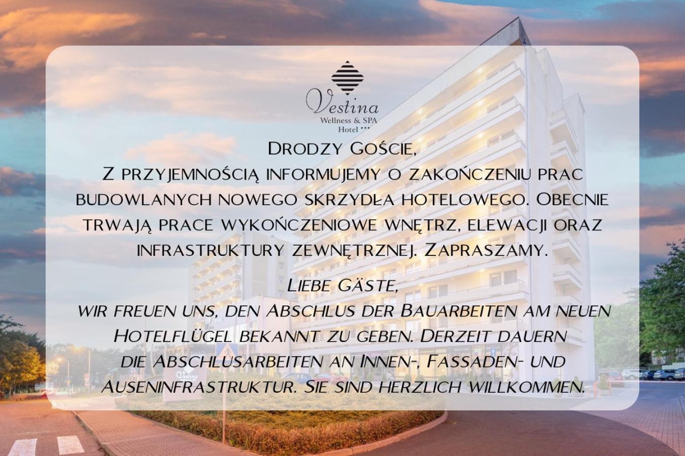 Vestina Wellness & Spa Hotel مينززدرويه المظهر الخارجي الصورة